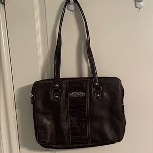 Elegant Dark Brown Tote Bag